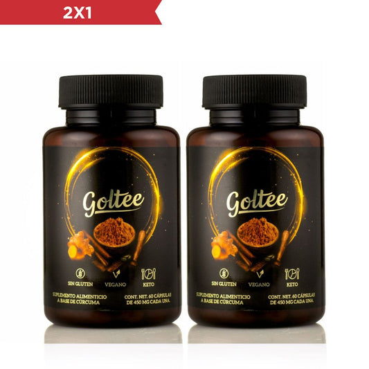 Cápsulas Goltee® Golden Milk. 2x1