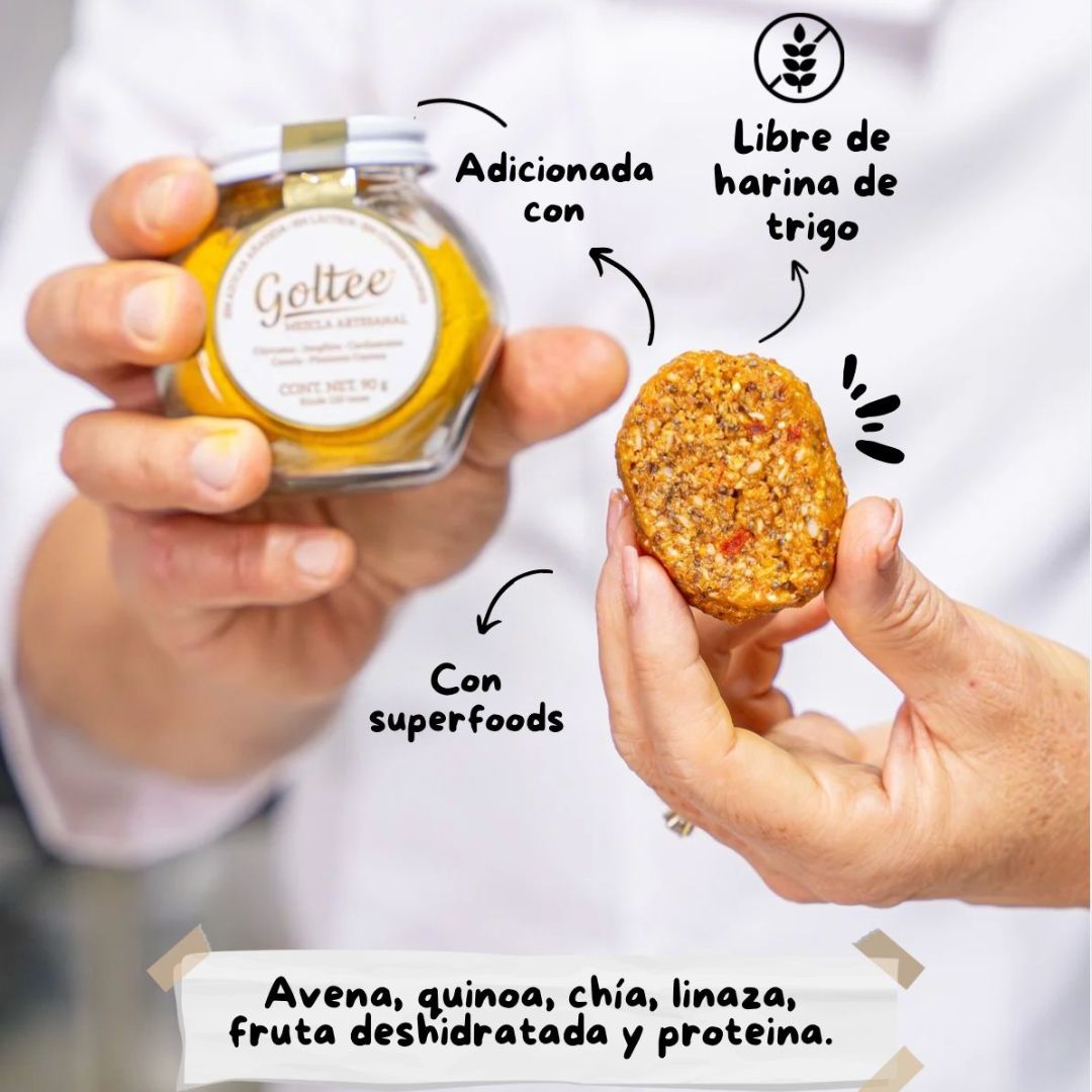Goltee Bites. 12 Galletas