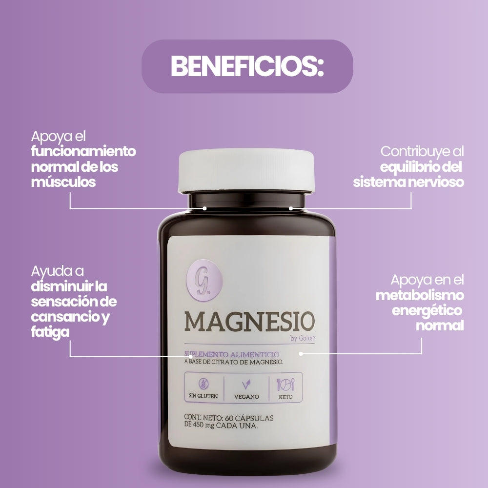 Citrato de Magnesio 2 Piezas