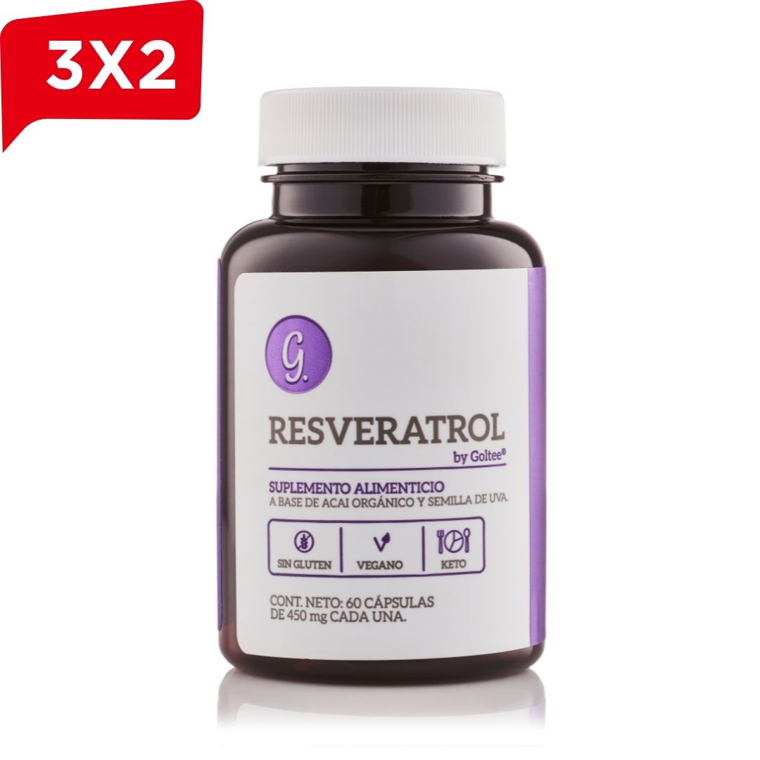 Resveratrol (Açaí, Semilla de Uva y Vitamina C)