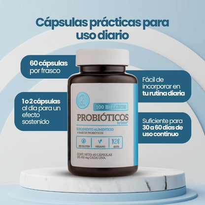 Probióticos 100 Billones de UFC