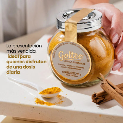 Mezcla artesanal Goltee® Frasco 90gr