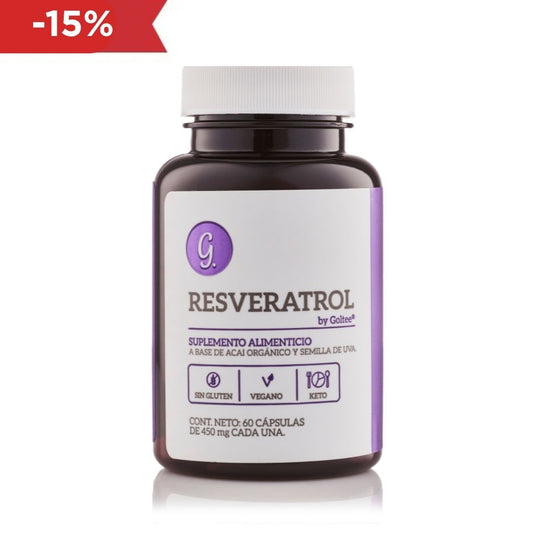 Resveratrol (Açaí, Semilla de Uva y Vitamina C)