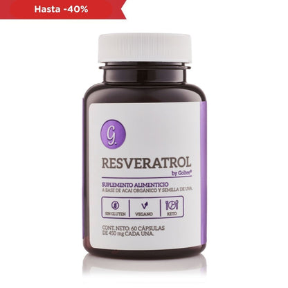 Resveratrol (Açaí, Semilla de Uva y Vitamina C)